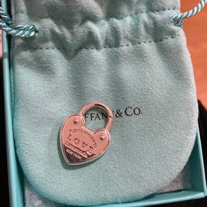 Tiffany & Co heart lock charm
